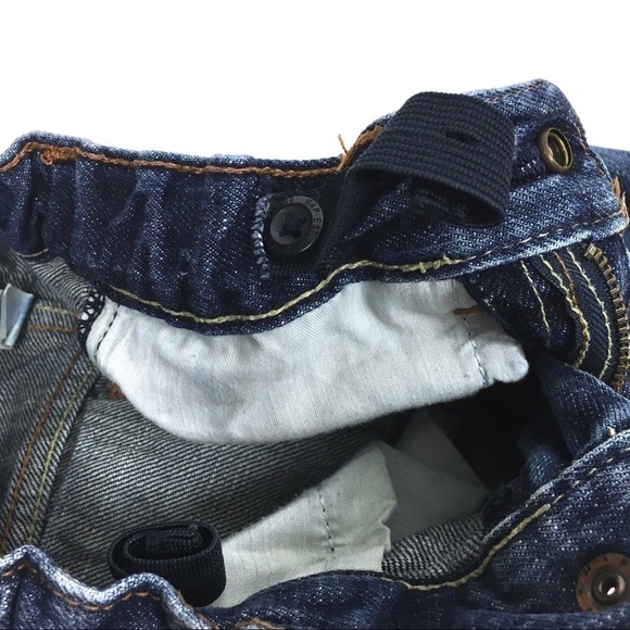 Baby GAP Jeans Original Straight Medium Dark Wash Denim 100% Cotton Size 2T - Picture 9 of 10